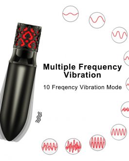 10 Modes G-Spot Mini Bullet Vibrators For Women Clitoris Stimulator Powerful USB Rechargeable Massager Sex Toys For Adults 18