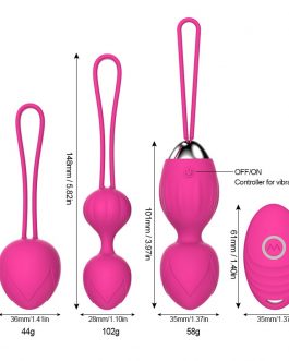 10 Speed Vibrator Kegel Balls Ben wa ball G Spot Vibrator Wireless Remote Control Vaginal tighten Exercise sex toys for Women