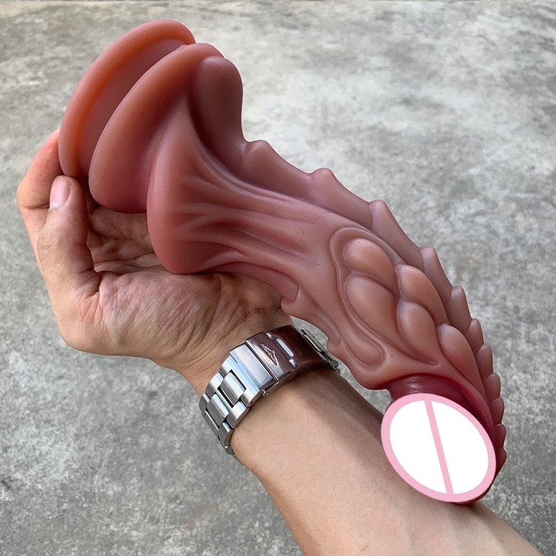 2021-Realistic-Silicone-Dragon-Dildo-Strap-On-Dildo-Sex-Toys-For-Women-Lesbian-Artificial-Penis-With