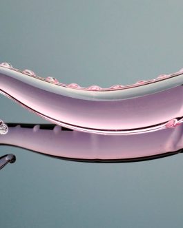 30mm Pink Pyrex glass dildo artificial penis crystal fake anal plug prostate massager masturbate Sex toy for adult gay women men