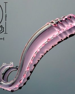30mm Pink Pyrex glass dildo artificial penis crystal fake anal plug prostate massager masturbate Sex toy for adult gay women men