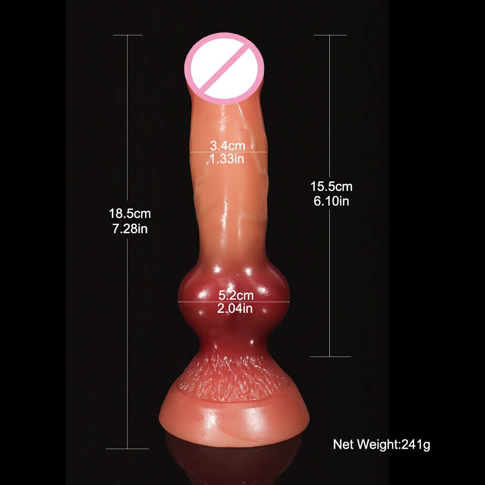 7-inch-Huge-Dog-Animal-Dildo-Suction-Cup-Realistic-Wolf-Fake-Penis-Adult-Toys-Fantasy-Dildo-2
