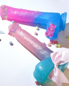 8.6” Jelly Medical Silicone Dildo Realistic Adult Toys Soft Strapon Artificial Penis Large Cock Bullet Colourful Sex Tool 2021