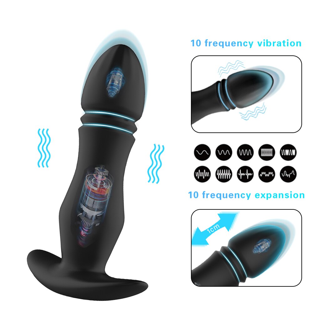 Anal-Plug-Anal-Vibrator-Vibrating-Prostate-Vibration-Massage-for-men-Dildos-for-Anal-Butt-Plug-Remote-1
