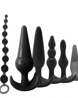 Anal Plug Combination Anal Beads Butt Plug Set Tail Anus Stimulator Pleasure Sex Toys For Women Men Prostate Gay Sex Products