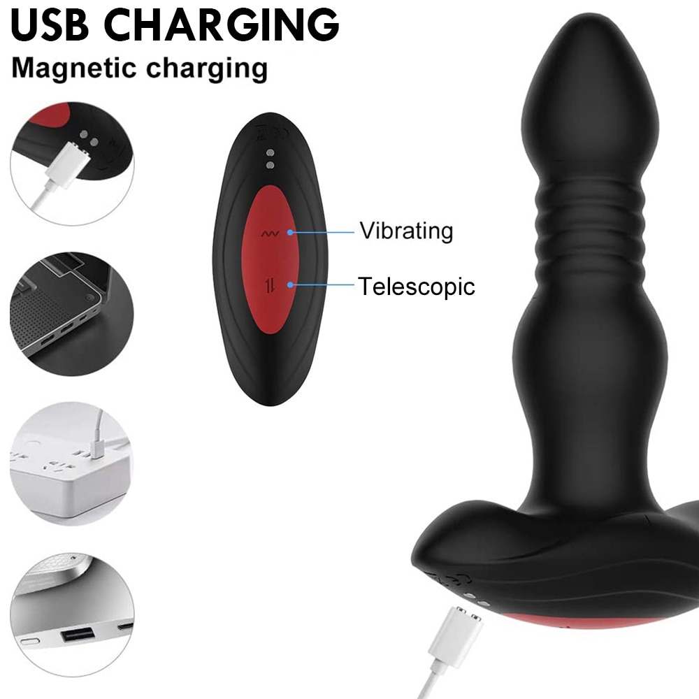 Anal-Vibrator-for-Men-Prostate-Massager-Wireless-Remote-Control-Dildo-Butt-Plug-Vibrator-for-Adult-Masturbators-4
