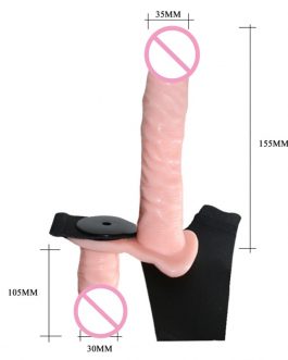 Big Double Dildos Strapon Dildo Vibrator for Women Vibrating Strap on Double Dildos for Lesbian Strapon Penis with Harness Belt