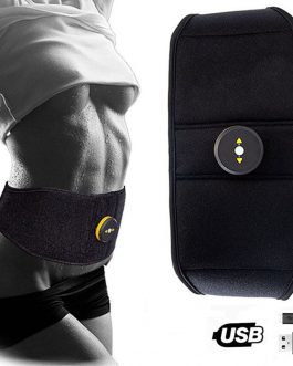 Body Slimming Belt Electric Abdominal Trainer Muscle Stimulator Toner Weight Loss New Smart EMS Fitness Vibration Belt Unisex