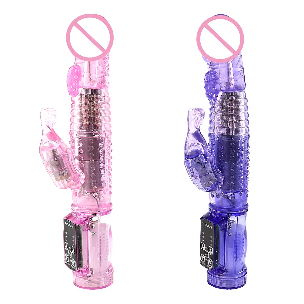 Dual-motor-Rabbit-Vibrators-12-Speed-Vibration-And-360-Rotation-G-Spot-Dildo-Vibrator-clitoris-Anal-5