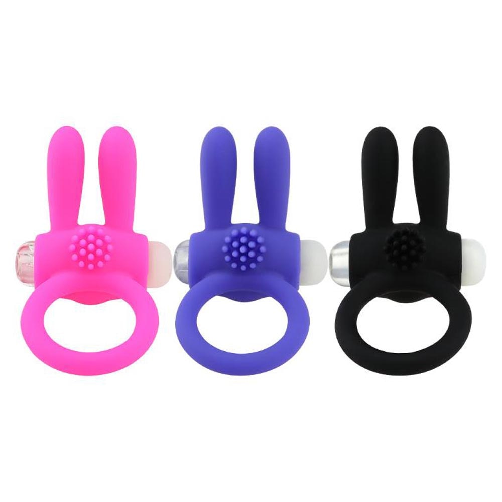 EXVOID-Elastic-Rabbit-Penis-Vibrator-Ring-Delay-Ejacualtion-Sex-Toys-for-Men-Silicone-Cock-Vibrating-Ring-1