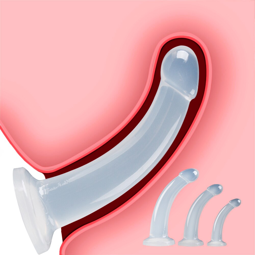 Erotic-Jelly-Dildo-Realistic-Adult-Toys-Soft-Strapon-Artificial-Penis-Suction-Cup-Large-Dildo-Bullet-Vibrator-1