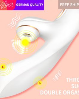German satisfyer 10 Speed Sucking Vibrators G spot Clit Stimulation Silicone Vibration Nipple Sucker dildo SEX rabbit vibrator