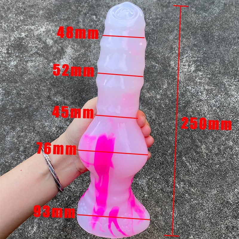 Huge-Thick-Dog-Dildo-Soft-Silicone-Penis-Big-Dick-Phallus-Adult-Sex-Shop-Toy-for-Women-5