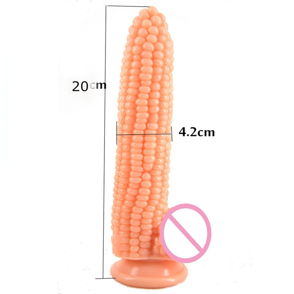 LUUK-Big-Dildo-Vegetable-Corn-Dildo-With-Suction-Cup-Sex-Toys-For-Women-Big-Anal-Plug-1