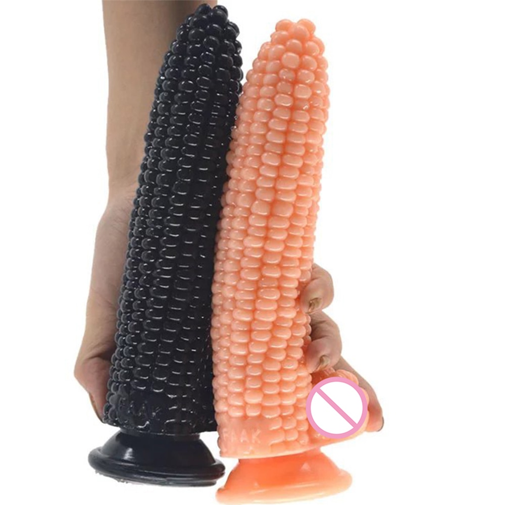 LUUK-Big-Dildo-Vegetable-Corn-Dildo-With-Suction-Cup-Sex-Toys-For-Women-Big-Anal-Plug-2