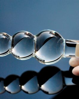 Large Pyrex Glass Anal Beads big balls crystal dildo penis butt plug artificial dick masturbate adult sex toy for women men gay