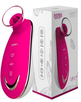 Leten sucking tongue licking vibrator, oral sex products pussy pump vagina massager stimulate Clitoris Nipple Sex toys for woman