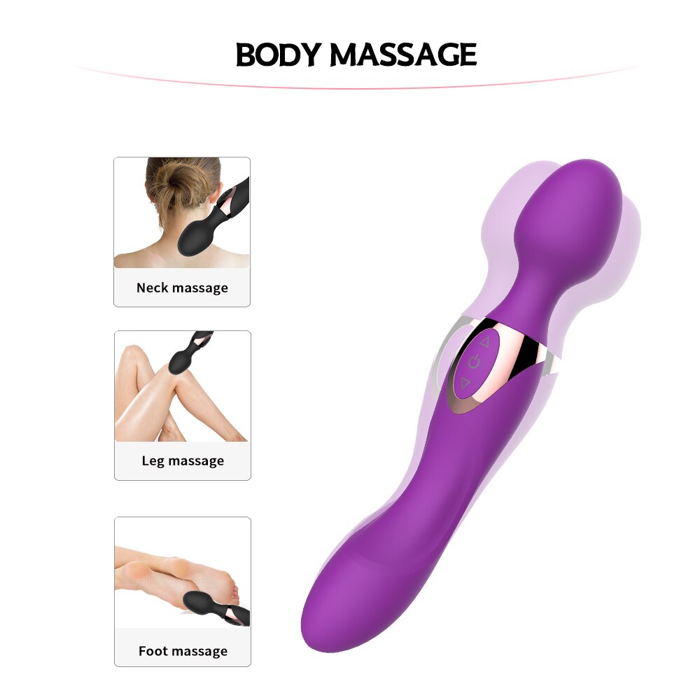 New-G-Spot-Vibrators-for-Women-USB-Charge-AV-Magic-Wand-Massage-Clitoris-Stimulator-female-clit-3