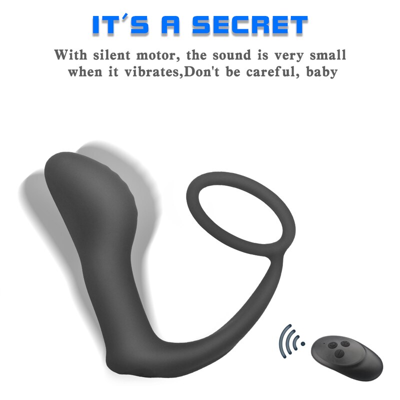 Prostate-Massager-Anal-Vibrator-Male-Delay-Ejaculation-Ring-Anal-Plug-Prostate-Stimulator-Cock-Rings-Vibration-for-3