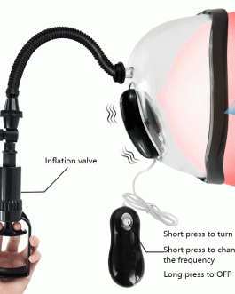 Pussy Pump For Vagina Vacuum Clitoris Vibrator For Women Remote Control Clit Vibrator Nipple Enlarge Pump Cover Adults Sex Toys