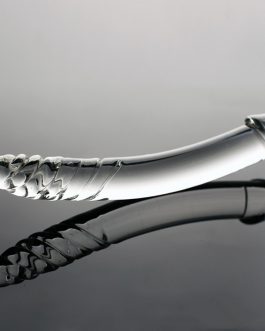 Pyrex Glass Dildo Artificial Fake Penis with Crystal Anal Butt Plug for Men Women Bdsm Bondage Flirt Sex Toys to Masturbate