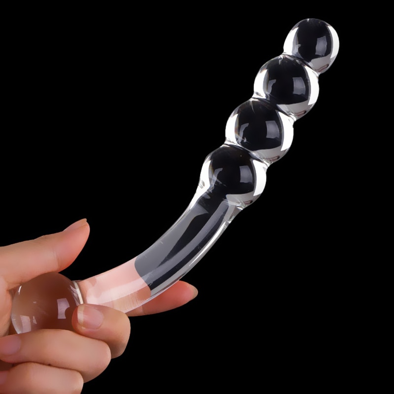 Pyrex-Glass-Dildo-Fake-Penis-Crystal-Anal-Beads-Butt-Plug-Prostate-Massager-G-Spot-Female-Masturbation-2
