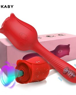 Rose Vibrator Clitoris Sucker Female Dildo Sucking Vibator Vacuum Stimulator Sex Toys for Women Nipple Vagina Toys for Adults 18
