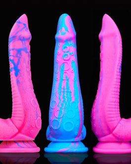 Soft silicone Dildos Octopus Tentacles Animal Anal Dildo With Suction Cup Silicone Knotted Penis Sex Toy Women Big Dick For Men