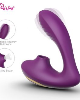 Tracy’s Dog Clit Sucking Vibrator G Spot Clit Dildo Vibrators Clitoris Stimulator With 10 Speeds Sex Toys Female Vibrator