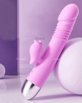 Vibrator Female Masturbation Sex Toy Dildo Stretching Tongue Licking Sucking G-spot Clitoris Blowjob Women Adult Products For 18