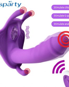 Wear Dildo Butterfly Vibrator Sex Toys for Couple Orgasm Masturbator Wireless Remote Control Dildo Vibrators for Women Panties