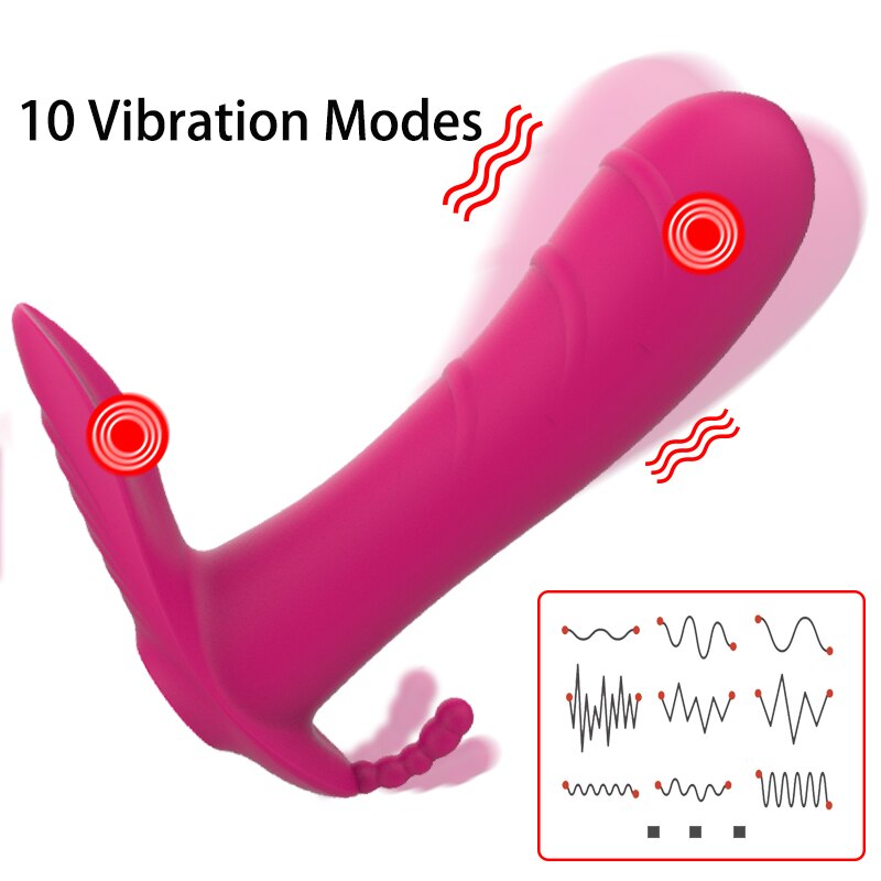 Wearable-Dildo-Vibrator-Wireless-Remote-Control-Panties-G-Spot-Clitoral-Stimulation-Massage-Female-Orgasmic-Masturbation-Device-1