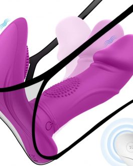 Wireless Remote Control Wearable Panty Butterfly Dildo Vibrator Vaginal G-spot Clitoral Stimulator Adult Sex Toys for Women